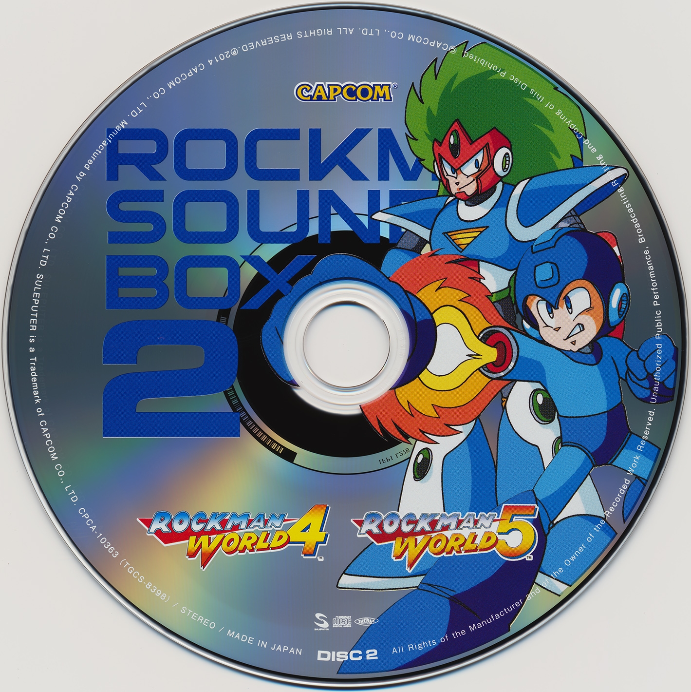 Mega Man Sound Box 2 (2014) MP3 - Download Mega Man Sound